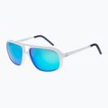 Occhiali da sole GOG Everest bianco opaco/blu navy 2