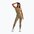 Leggings da allenamento da donna BeShaped Gym Queen taupe 2