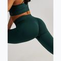 Leggings da allenamento da donna BeShaped Shape Up verde scuro 7