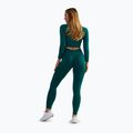 Top da allenamento donna BeShaped Power Up! LS verde scuro 3