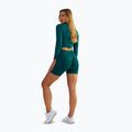 Pantaloncini da allenamento da donna BeShaped Power Up! verde scuro 3