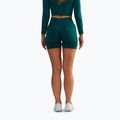 Pantaloncini da allenamento da donna BeShaped Power Up! verde scuro 5