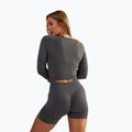 Top da allenamento da donna BeShaped Power Up! LS grigio 4