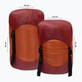 Sacco a pelo Alpinus Primalight 1200 arancione destro 8