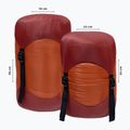 Sacco a pelo Alpinus Primalight 1200 arancione sinistro 8