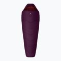Sacco a pelo Alpinus Fiber Pro 1100 bordeaux destro