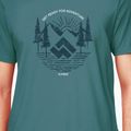 T-shirt Alpinus Kitreli uomo blu 3