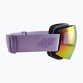 Occhiali da sci 4F U044 viola/fumo sfumato 6