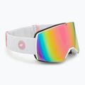 Maschera da sci per bambini 4F F040 white/multicolor