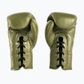 Guantoni da boxe classici UNIQ Laced Up color cachi 2