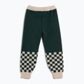 KID STORY pantaloni da bambino Merino verde scacchiera 2