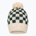 KID STORY berretto invernale per bambini Merino verde scacchiera
