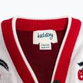 Cardigan per bambini KID STORY Merino happy cherry 3