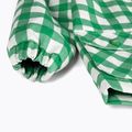 KID STORY giacca da bambino antivento e impermeabile a griglia verde 3