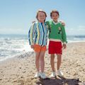 KID STORY giacca da bambino Bio Finishing Bomber a righe colorate 10