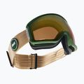 Maschere da sci IMX Peak matt green/sand/gold iridium/brown 2