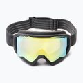 Maschera da sci IMX Snow black matt/black/gold iridium/ brown 5