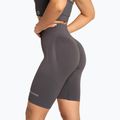 Pantaloncini da allenamento biker da donna Gym Glamour Push Up 2.0 argento scuro 4