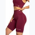 Pantaloncini da allenamento biker da donna Gym Glamour Push Up 2.0 merlot 3