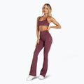 Leggings donna Gym Glamour Push Up 2.0 bordeaux 2