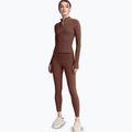 Maglia donna a manica lunga JOYINME Motion LS 1/4 Zip castagna 2