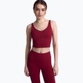 Top da yoga da donna JOYINME Grace red wine