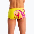 SWEEP Aqua Kraken, boxer da bagno da uomo rosa/giallo 5