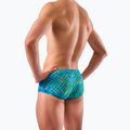 SWEEP Aqua Hippos, boxer da bagno da uomo blu/giallo/verde 2