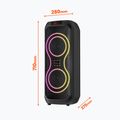 Cassa Bluetooth portatile Media-Tech Power Audia Max black 11