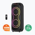 Cassa Bluetooth portatile Media-Tech Power Audia Max black 12