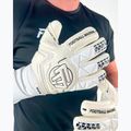 Guanti da portiere bianchi Football Masters Voltage Plus NC 3