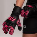 Guanti da portiere Football Masters Invictus X RF rosa 6