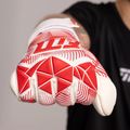 Guanti da portiere Football Masters Varis X Pro NC bianco/rosso 7