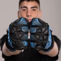 Guanto da portiere Football Masters Varis X Pro NC nero/blu 6