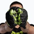 Guanti da portiere Football Masters Invictus X Training nero/verde 6