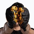 Guanti da portiere Football Masters Invictus X Training nero/arancione 4