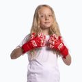 Guanti da portiere per bambini Football Masters Invictus X Jr rosa 2