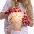 Guanti da portiere per bambini Football Masters Invictus X Jr rosa 4