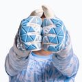 Guanti da portiere Football Masters Invictus X PRO bianco/blu 10