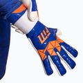 Guanti da portiere Football Masters Invictus X PRO blu/arancione 4