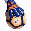 Guanti da portiere Football Masters Invictus X PRO blu/arancione 7