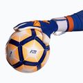 Guanti da portiere Football Masters Varis X PRO blu/arancione 6