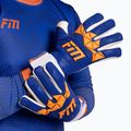 Guanti da portiere Football Masters Varis X PRO blu/arancione 7