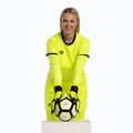 Guanti da portiere Football Masters Varis X PRO giallo fluo 4
