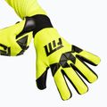 Guanti da portiere Football Masters Varis X PRO giallo fluo 6