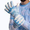 Guanti da portiere Football Masters Varis X PRO bianco/blu 6