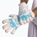 Guanti da portiere Football Masters Invictus X bianco/blu 8