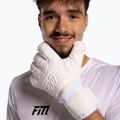 Guanti da portiere Football Masters Invictus X all white 4
