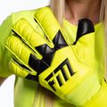 Guanti da portiere Football Masters Invictus X giallo fluo 5