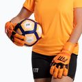 Guanti da portiere Football Masters Invictus X arancione fluo 7